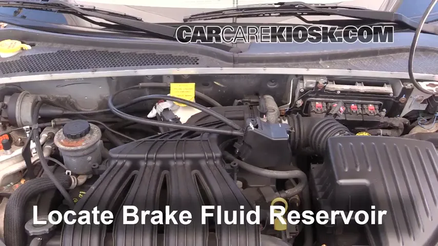 2008 Chrysler PT Cruiser Touring 2.4L 4 Cyl. Brake Fluid